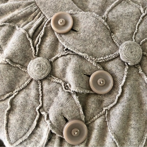 [Anthropologie][Knitted & Knotted] Floral ‘Thicket’ Cardigan Sweater - Picture 13 of 15